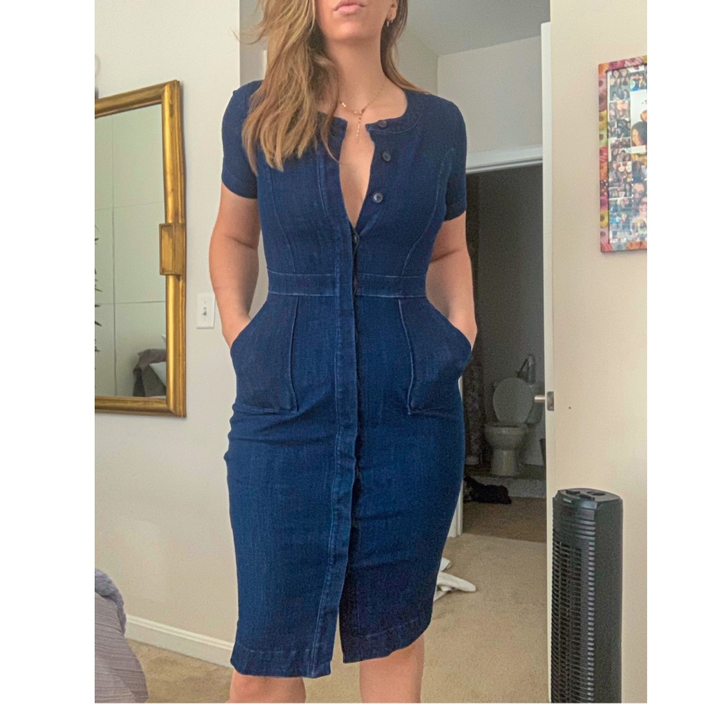 Vintage Denim Dress